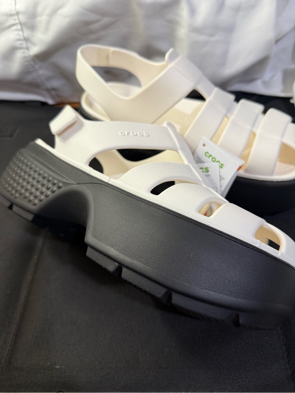 Crocs Stomp Fisherman Sandals W/Size 10 M/Size 8 - Picture 3 of 8